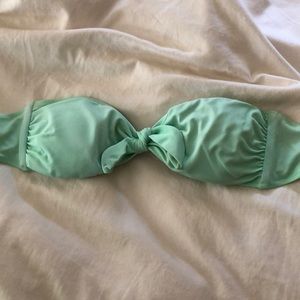 Mint Victoria secret bandeau swim top